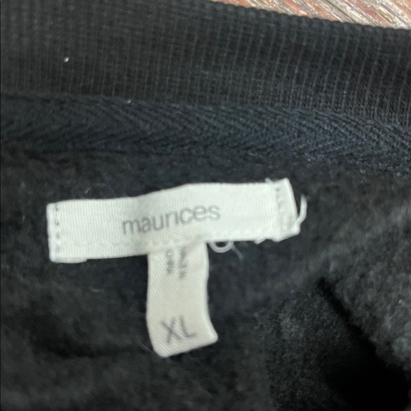 Maurices Black Sequin Accent Top - Picture 7 of 8